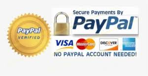 Secure payments by PayPal